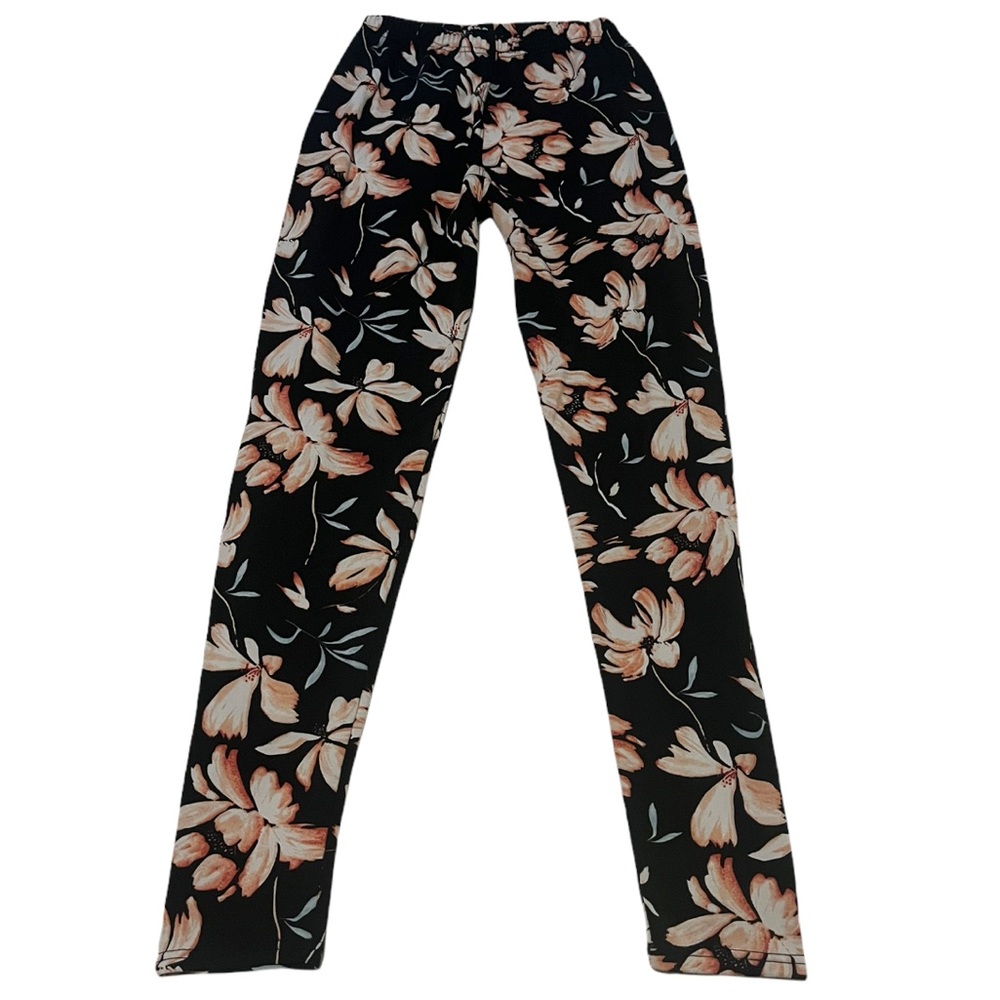Lildy Floral Fleece Leggings